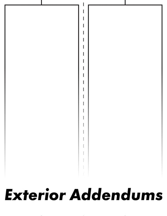 Blank – External Weatherproof Addendum (Increments of 125)